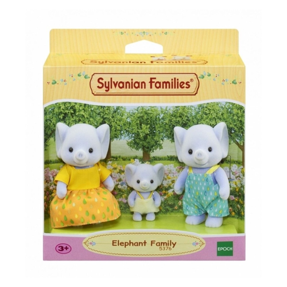 Puppen-Set Sylvanian Families 5376 The Elephant Family 1 Stücke