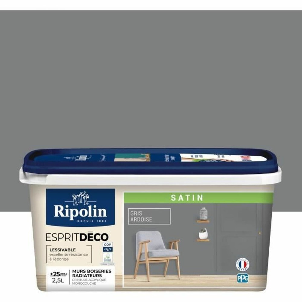 Grundierung Ripolin Grau Satin 2,5 L