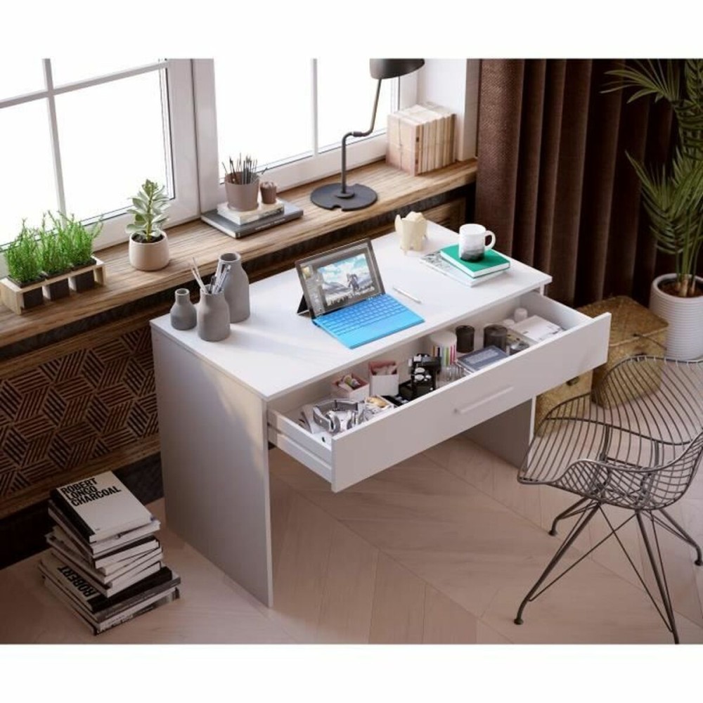 Desk Brown Oak Melamin 110 x 56 x 81,5 cm