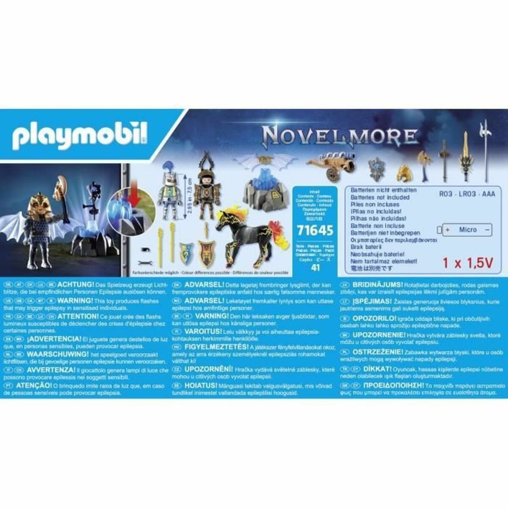 Playset Playmobil 71645 - Knights' Duel 41 Pièces