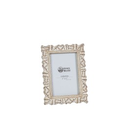 Photo frame Romimex Natural Resin 10 x 15 cm 15 x 20 x 2 cm