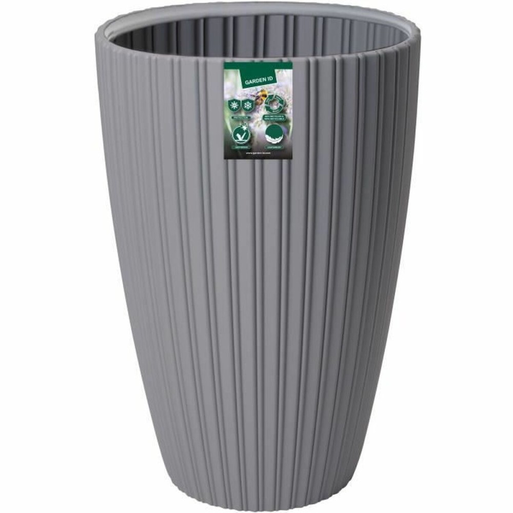 Blumentopf Garden ID Fancy Grau Polyäthylen 40 x 58 cm