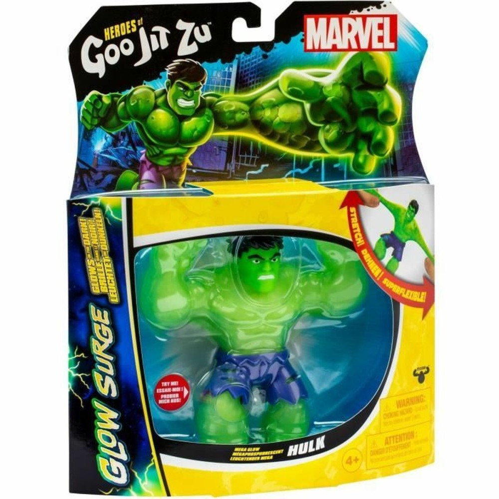 Figurine d’action Goo Jit Zu Hulk Glow Surge