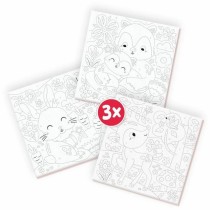 Drawing Set SES Creative Painting by number on canvas (3 Pieces)
