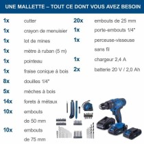 Tournevis Scheppach C-DTB74/2-X 50 Nm