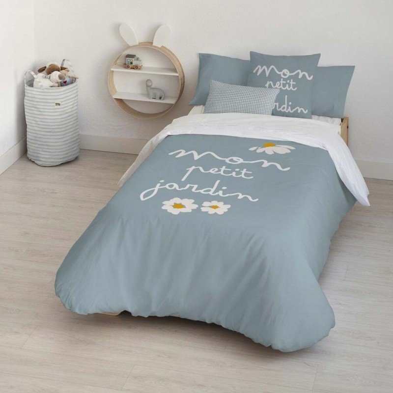 Housse de Couette Kids&Cotton Xalo Big Bleu 175 Fils 180 x 220 cm 180 x 240 cm