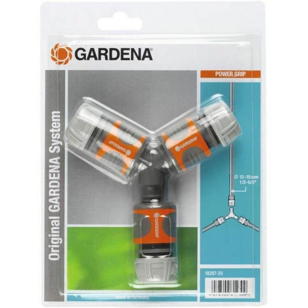 Schlauchanschluss Gardena 18287-20 Ø 15 mm 1/2" Dreifach Bewässerungssystem