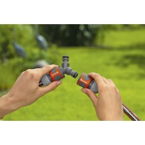 Schlauchanschluss Gardena 18287-20 Ø 15 mm 1/2" Dreifach Bewässerungssystem