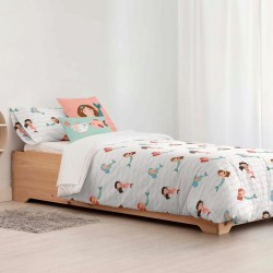 Housse de Couette Kids&Cotton Mosi Small Rose 175 Fils 180 x 220 cm 180 x 240 cm