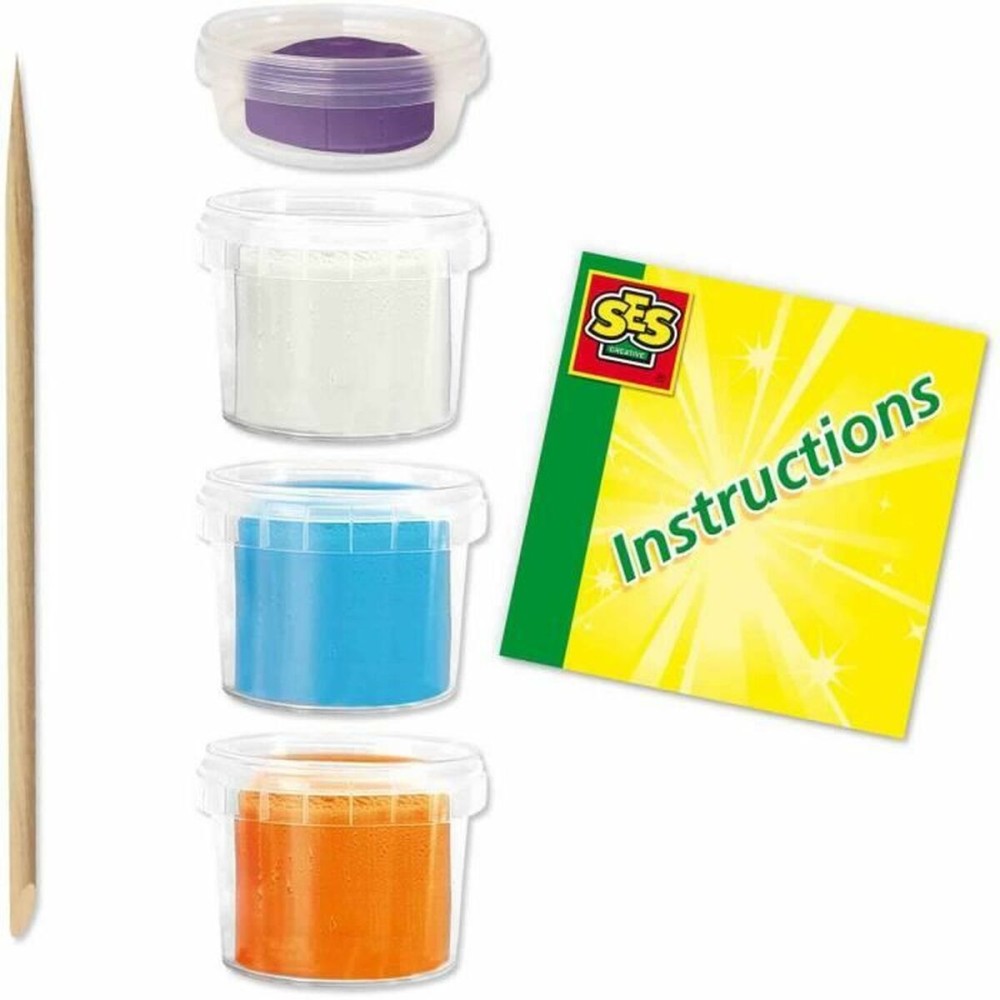 Pâte à modeler en argile SES Creative (6 Pièces) (4 Pièces)