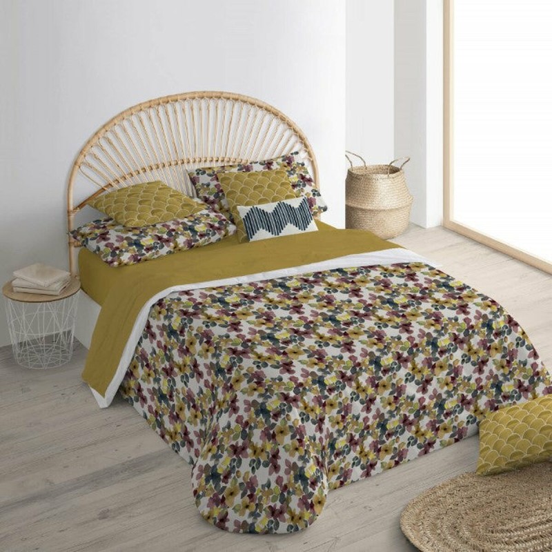 Housse de Couette Decolores Montpellier Multicouleur 175 Fils 240 x 220 cm