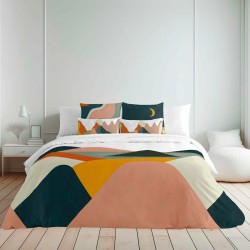 Bettdeckenbezug Decolores Sahara Bunt 175 Fäden 180 x 220 cm