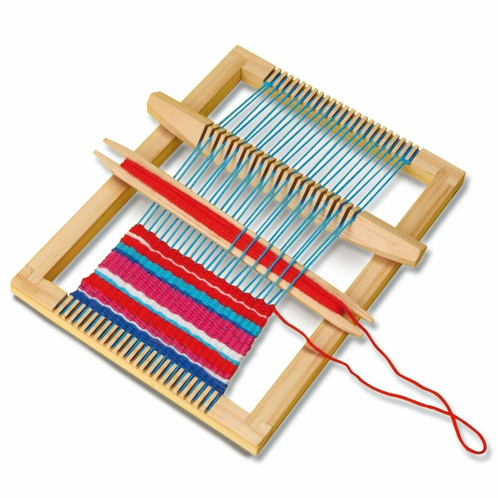 Ich lerne stricken SES Creative Weaving Set