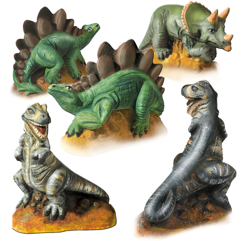 Modelliermasse SES Creative Gussformsatz Dinosaurier