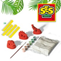 Modelliermasse SES Creative Gussformsatz Dinosaurier