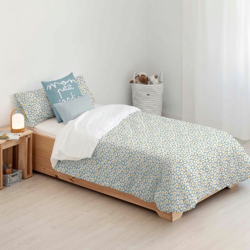 Housse de Couette Kids&Cotton Xalo Small Bleu 175 Fils 180 x 220 cm 180 x 240 cm