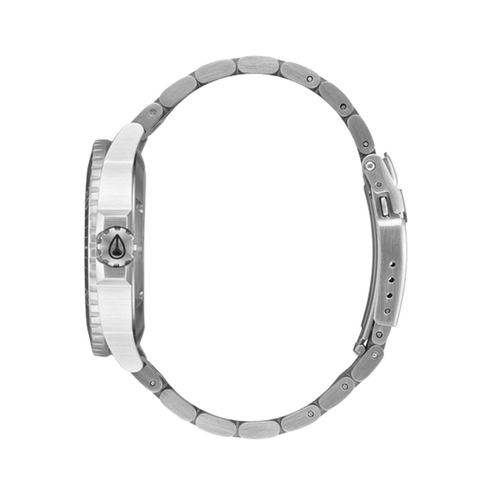 Men's Watch Nixon A1402-5233 Black Silver