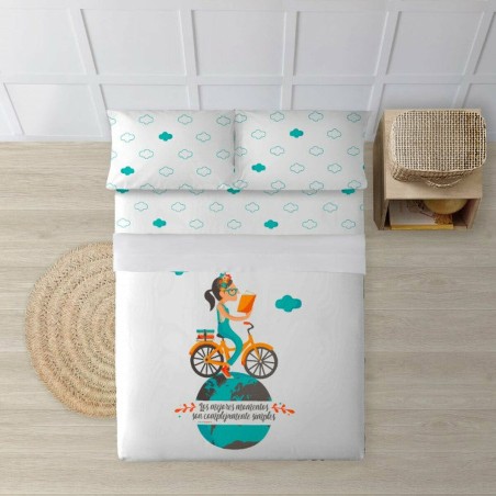 Jeu de draps Decolores Bici Multicouleur