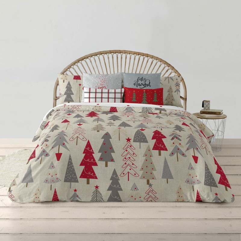 Nordic cover Decolores Merry Christmas 31 Multicolour Polyester 200 x 200 cm