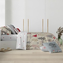 Housse de Couette Decolores Merry Christmas 31 Multicouleur Polyester 200 x 200 cm