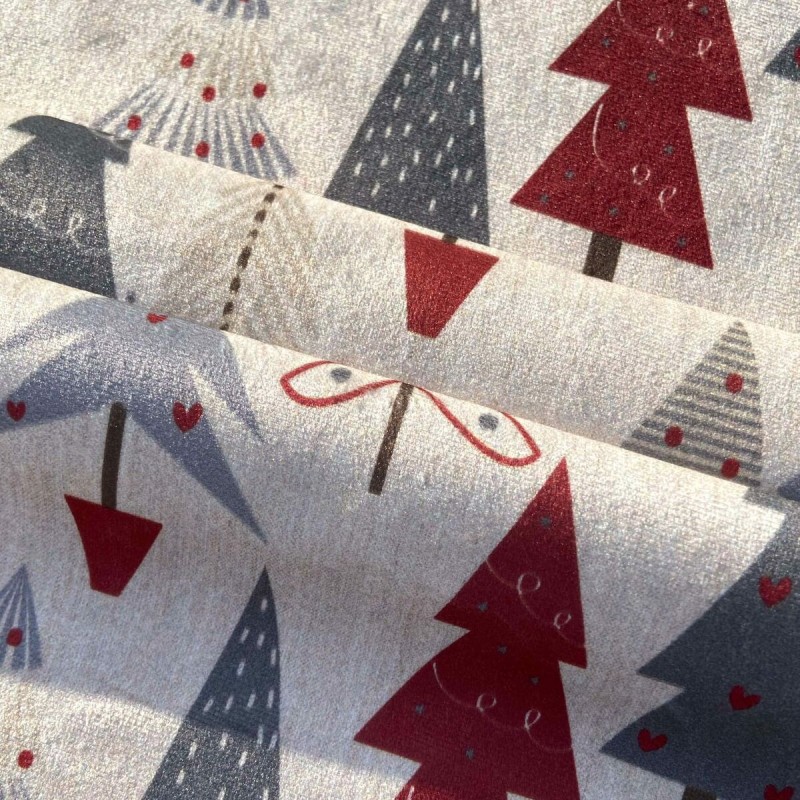 Bettdeckenbezug Decolores Merry Christmas 31 Bunt Polyester 200 x 200 cm