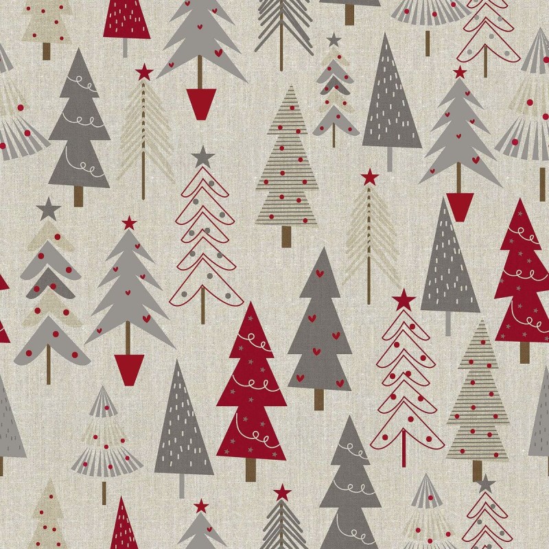 Housse de Couette Decolores Merry Christmas 31 Multicouleur Polyester 200 x 200 cm