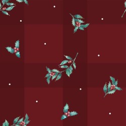 Bettdeckenbezug Decolores Red Christmas 1 Bunt Polyester 140 x 200 cm