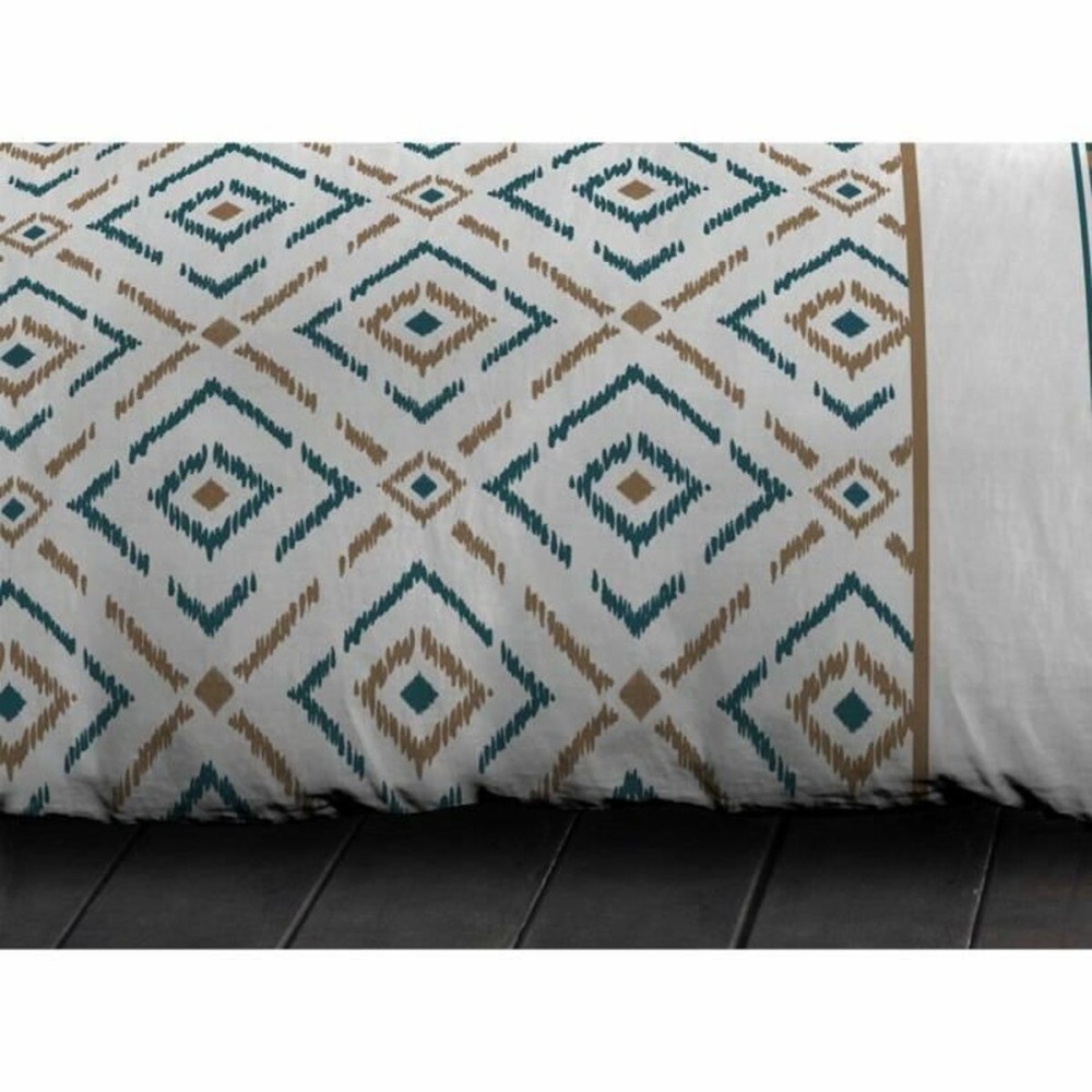 Parure de couette HOME LINGE PASSION Ethno Vert 140 x 200 cm