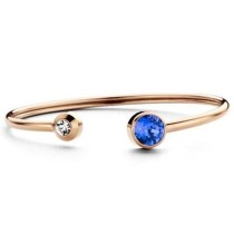Damenarmreif CO88 Collection 8CB-90257 Blau Rotgold