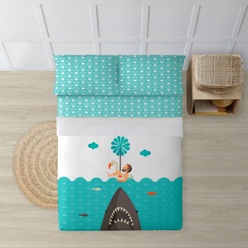 Jeu de draps Decolores Jaws Multicouleur