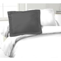 Kissenbezug Lovely Home Grau Dunkelgrau 50 x 70 cm 100 % Baumwolle