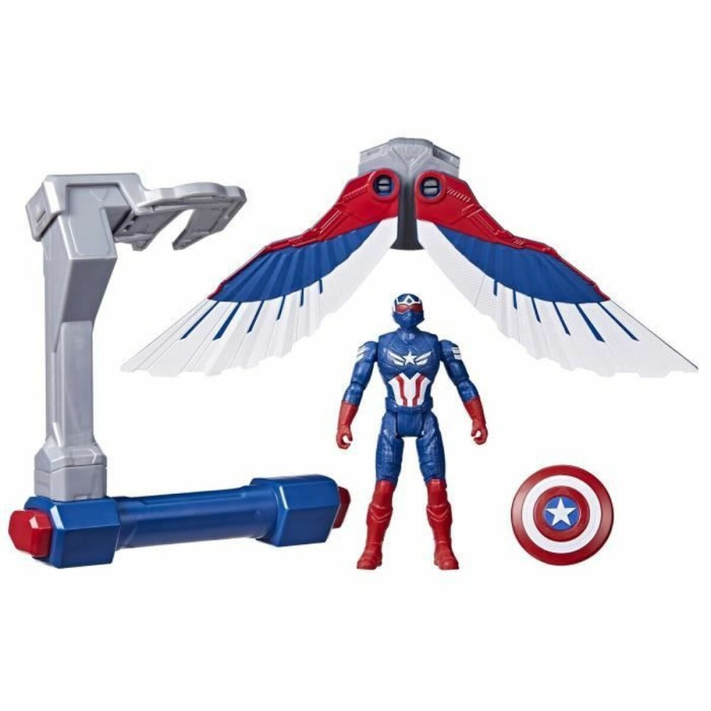 Jointed Figure Hasbro Capitán América: Un mundo feliz
