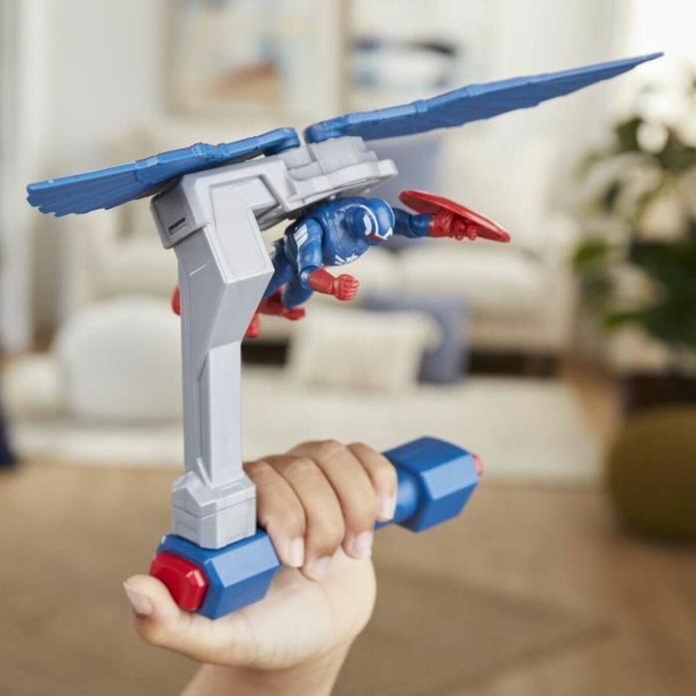 Jointed Figure Hasbro Capitán América: Un mundo feliz