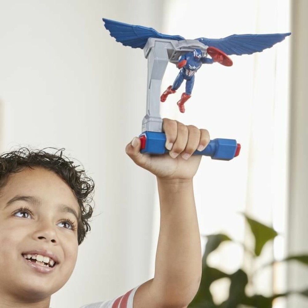 Jointed Figure Hasbro Capitán América: Un mundo feliz