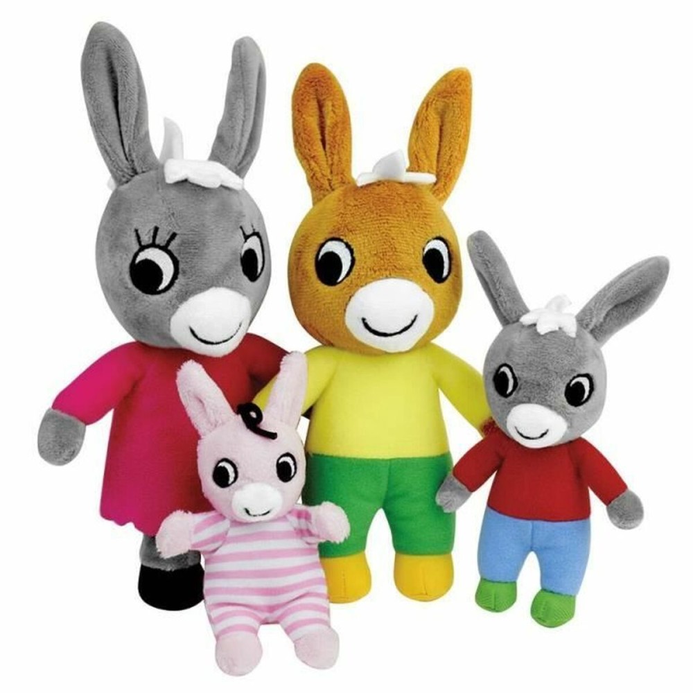 Fluffy toy Jemini Trotro and Family Brown