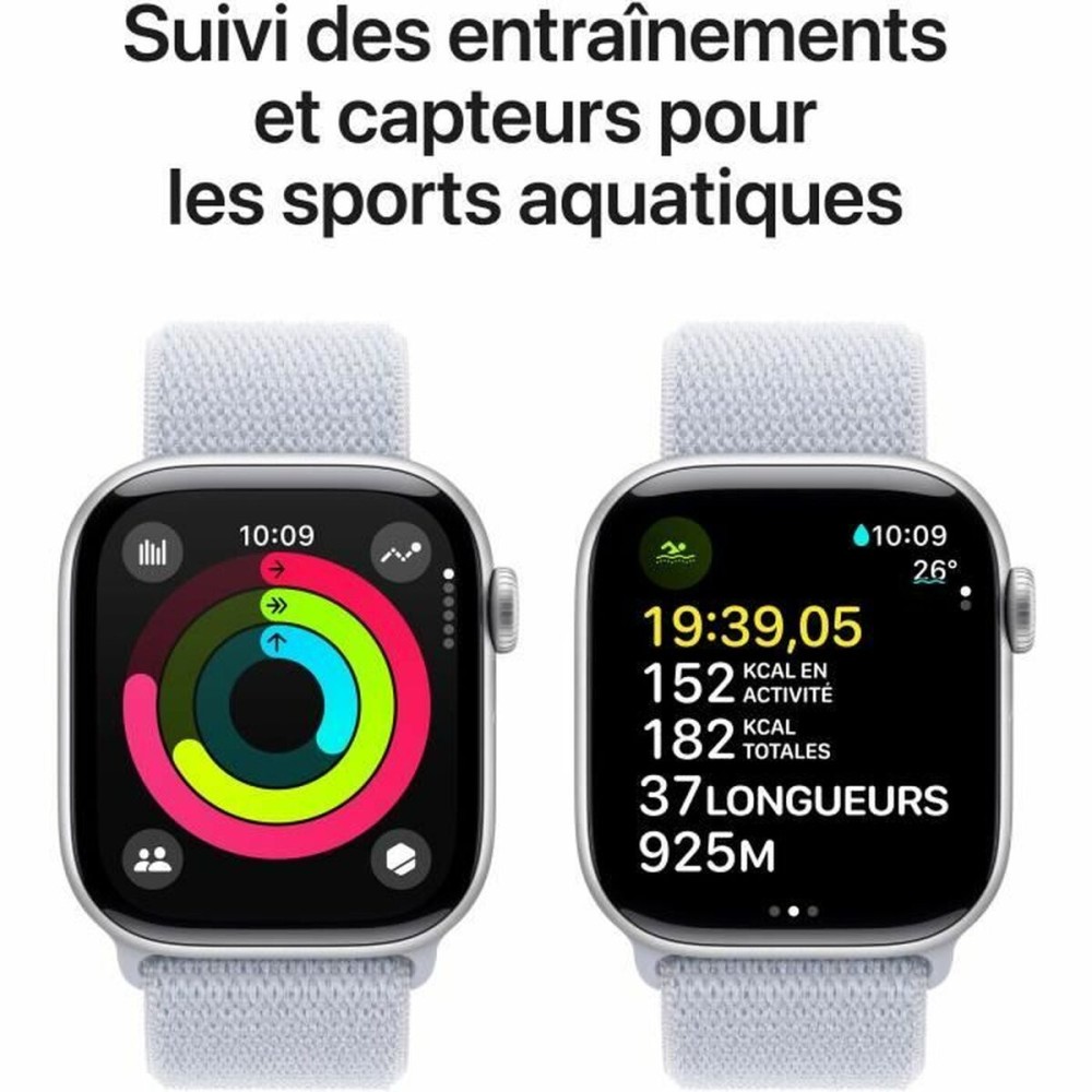 Smartwatch Apple Watch Series 10 Blau Silberfarben