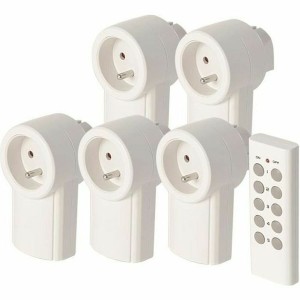 Steckdosen-Set mit Fernbedienung SCS SENTINEL (5 Stück)