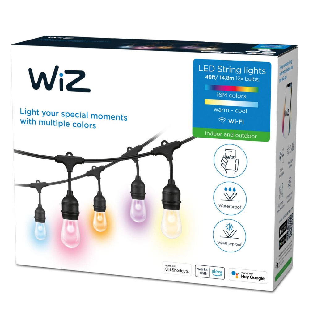 LED-Lichterkette Wiz Bunt 8 W