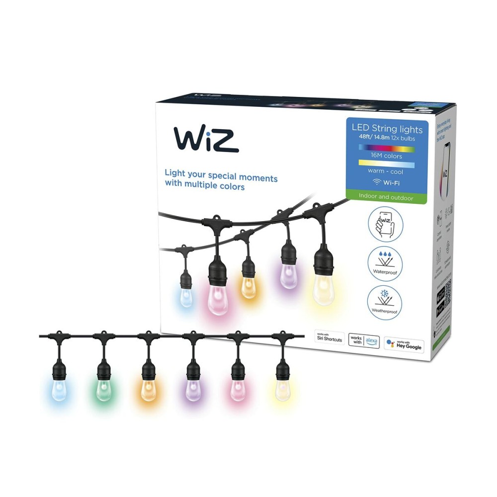 LED-Lichterkette Wiz Bunt 8 W