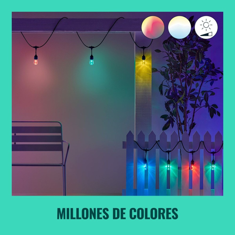 Guirlande lumineuse LED Wiz Multicouleur 8 W