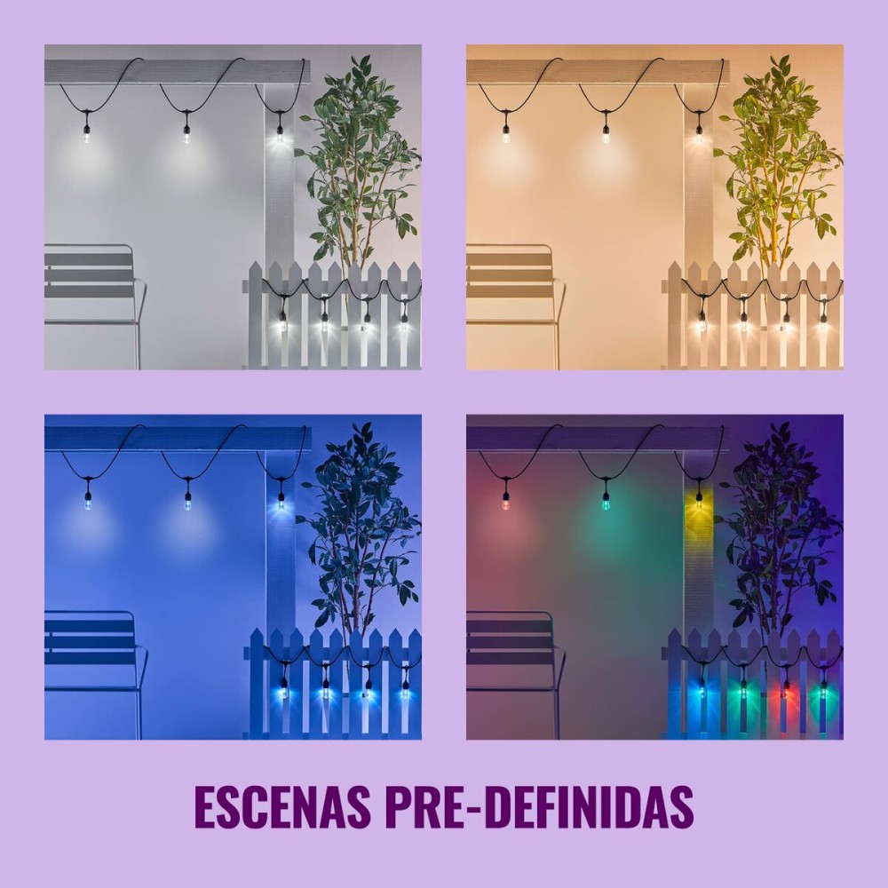 LED-Lichterkette Wiz Bunt 8 W