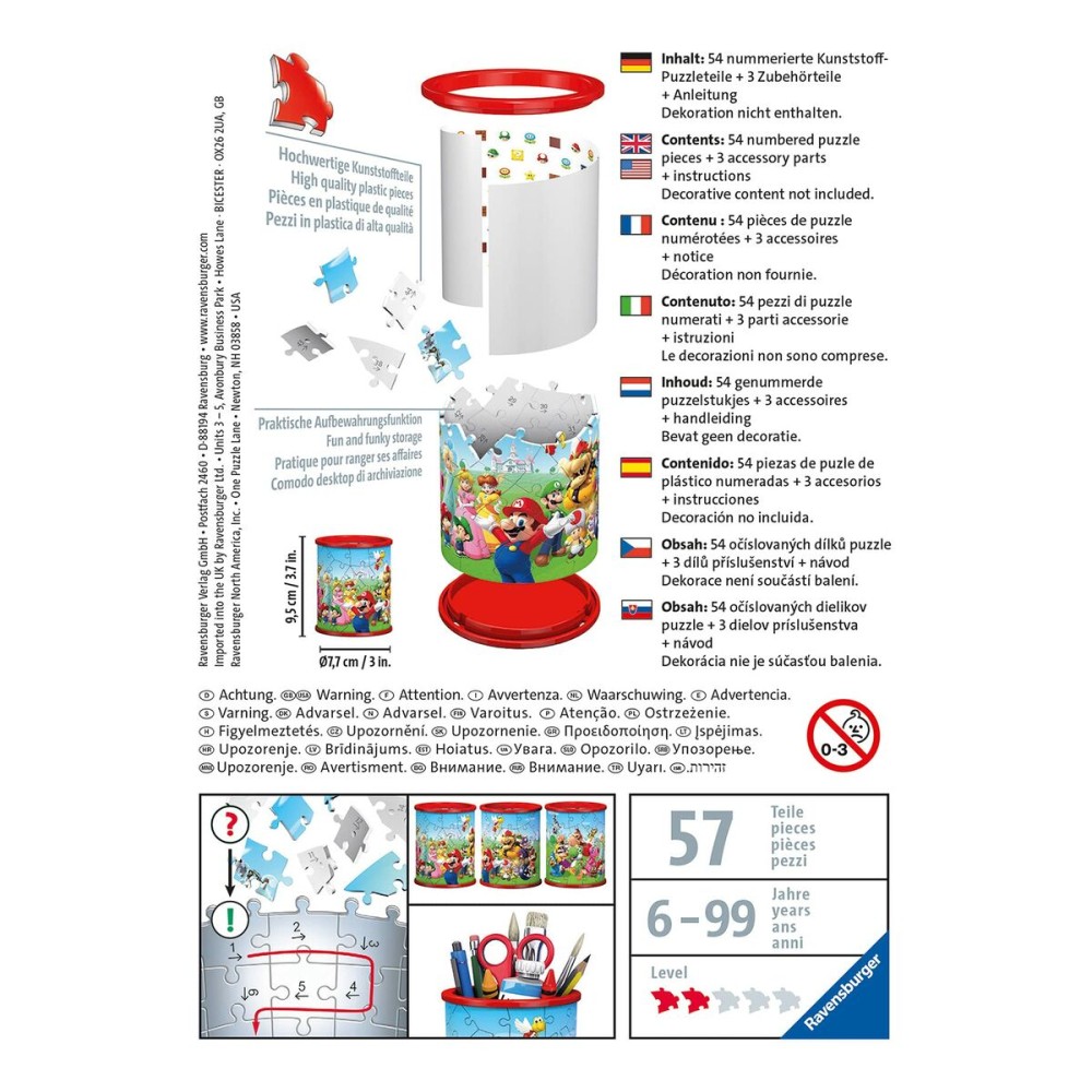 Puzzle Ravensburger Iceland: Kirkjuffellsfoss 3D (54 Stücke)