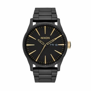 Montre Homme Nixon Sentry SS Noir Or
