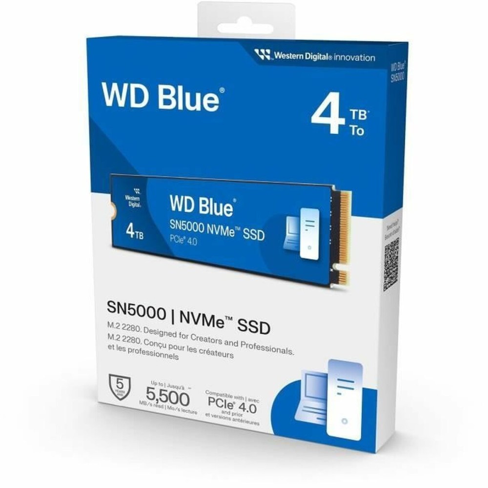 Hard Drive Western Digital WDS400T4B0E 4 TB SSD