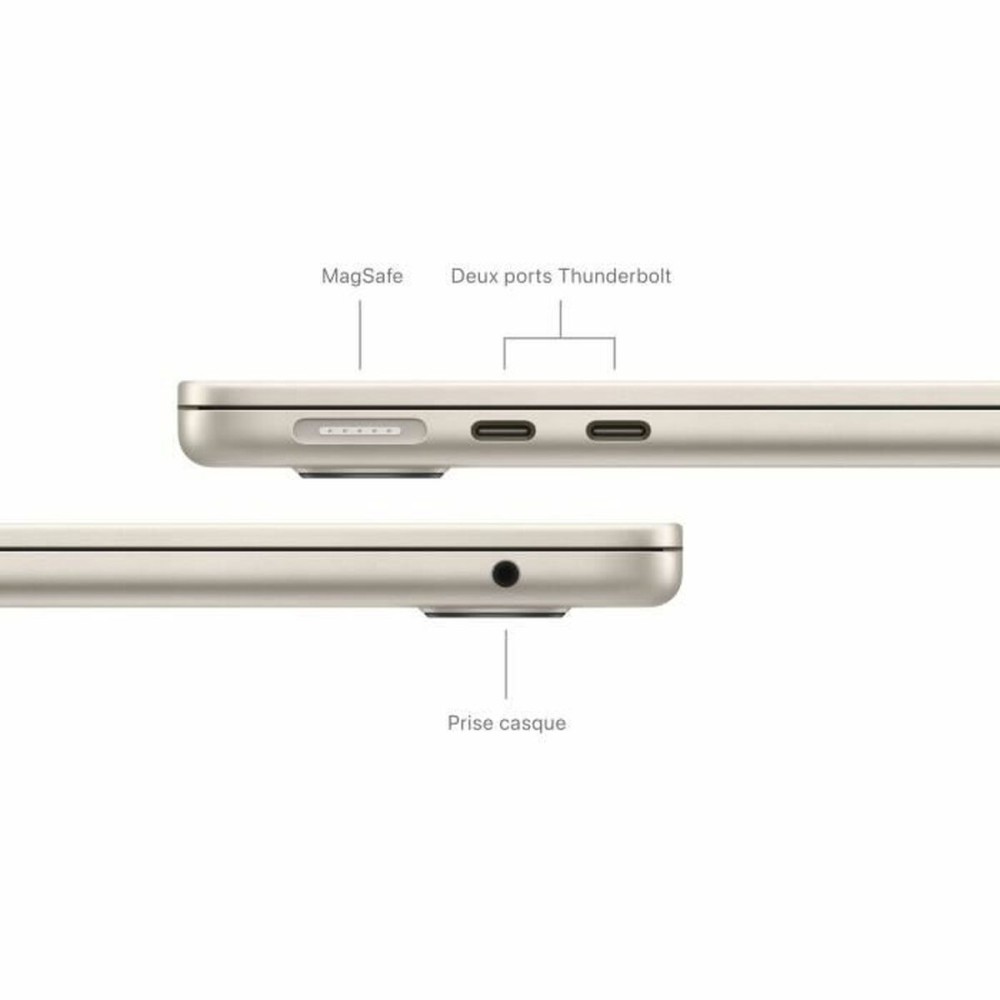 Ordinateur Portable Apple M3 16 GB RAM 512 GB SSD AZERTY