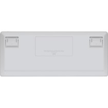 Drahtlose Tastatur Logitech MX Mini Mechanical for Mac Weiß Weiß/Grau Französisch AZERTY
