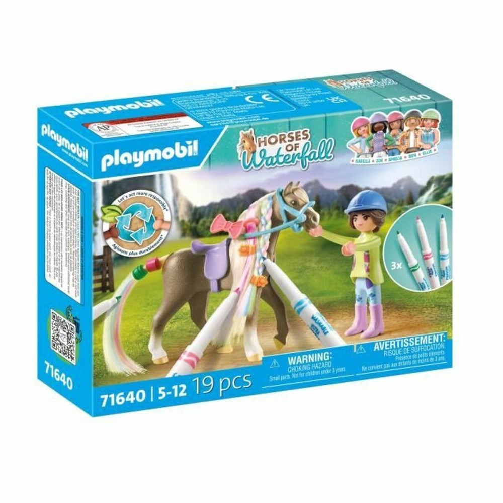 Playset Playmobil 71640 Horses of Waterfall 19 Pièces