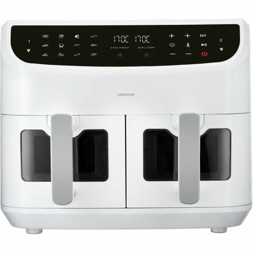 Heißluftfritteuse Medion LIFE P20 Weiß 2600 W 8,7 l