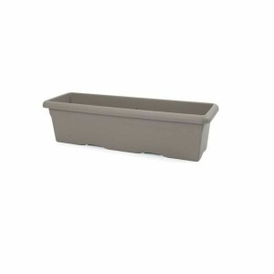 Blumenkasten Plastiken Taupe Kunststoff 80 x 33 x 28 cm