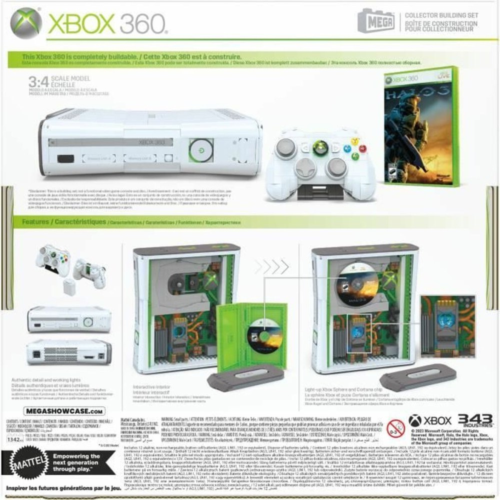 Konstruktionsspiel MEGA BRANDS Xbox 360 1342 Stücke